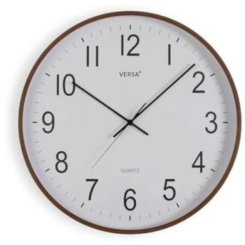 Reloj de Pared Versa Plástico Cuarzo Madera MDF 5,2 x 50 x 50 cm