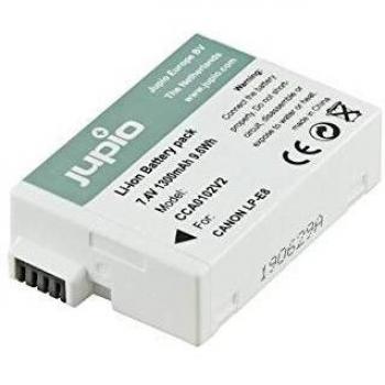 Batería Jupio LP-E8 Ultra 1300mAh para Canon EOS 700D, 650D, 600D