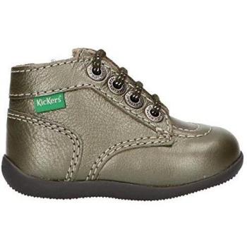 Kickers Botines 653099-10 Bonzip-2 123 Gris Metallise 21 para Niño y Niña