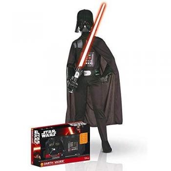 Desconocido Disfraz de Darth Vader de lujo, versión importada, talla única