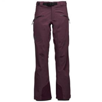 Pantalón largo Black Diamond Recon Stretch Ski lila oscuro mujer - M, características: tejido elástico, diseño específico para esquí, ajuste femenino, resistencia al agua, transpirabilidad mejorada, múltiples bolsillos