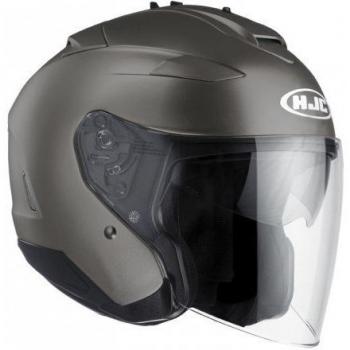 Casco de moto HJC IS-33 II Semi Mat Titanium, Titanium, XL