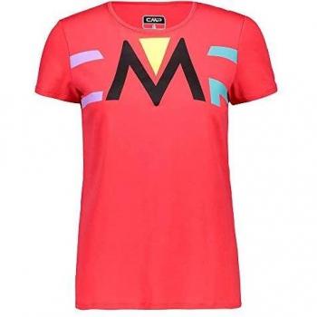 CMP - Camiseta de manga corta para mujer, color rojo C855 RASPBERRY 40