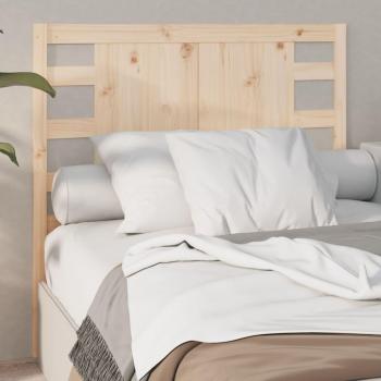 Cabecero de cama 81x4x100 cm en madera maciza de pino