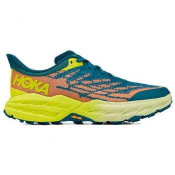 Zapatillas de trail Hoka Speedgoat 5 para hombre en color azul/coral