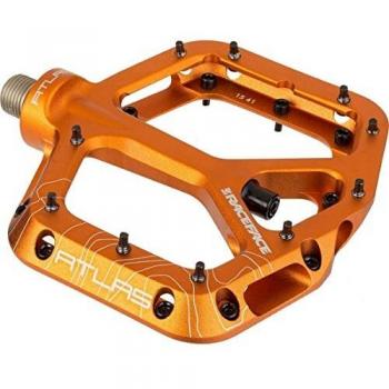 Race Face Pedales Atlas, Color Naranja