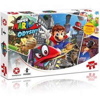 Puzzle Super Mario Odyssey World Traveler, 500 pc