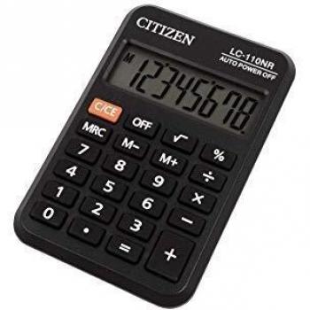 Citizen LC-110NR - Calculadora, color negro