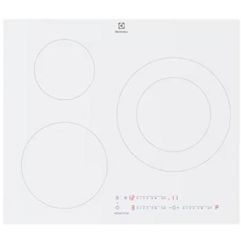 Placa de Inducción Electrolux LIT60342CW/1, 59cm, 3 Fuegos, 7350W