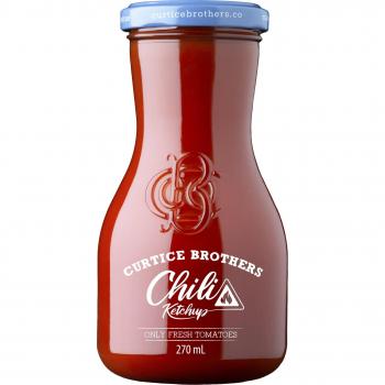 Curtice Brothers Ketchup Bio con Chile, 270 ml