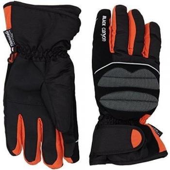 Black Canyon Ski Gloves - Guantes, tamaño S, color negro