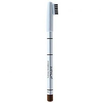 Impala Lapiz para Cejas 02 Chocolate Larga Duración con Brocha