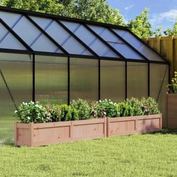 Douglas Wood Garden Planters - 2 Piece Set