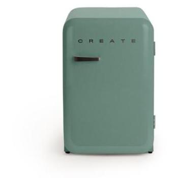 Frigorífico Retro Mini 108L Gas R600a Ecológico Verde