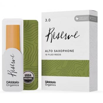 D'Addario Organic Reserve Alto Saxophone Reeds Strength 3