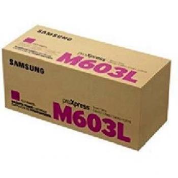 Samsung CLT-M603L, SU346A, Magenta, Cartucho Tóner de Alta Capacidad Original, de 10.000 páginas, compatible con impresoras Samsung LaserJet ProXpress Color C4010ND, C4060FX y C4062FX