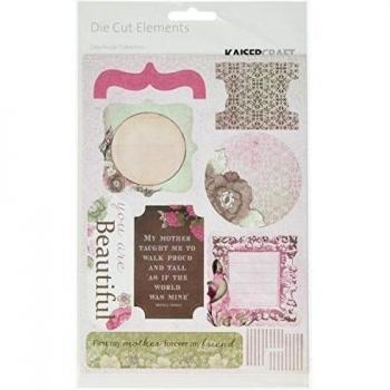 K-Craft cantante troquelado hojas element