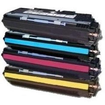 4er SET Premium Eurotone Toner compatibile remanufactured para HP Color Laserjet 3500 3550 N + 3700 N DN DTN - Alternative a HP Q2670A Q2671A Q2672A Q2673A & 309A
