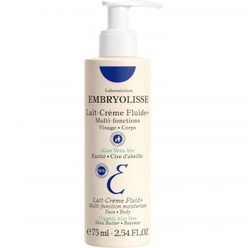 Embryolisse Lait-Crème Fluide+ 75ml - Multi-purpose moisturizer cream for body and face, provides 24-hour hydration, suitable for all skin types