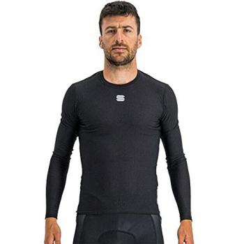 Camiseta Interior Sportful BodyFit Pro de Manga Larga, Color Negro, Talla 3XL