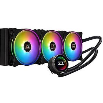 Sistema de refrigeración líquida para procesador Xigmatek AURORA 360 compatible con múltiples sockets (LGA1156, AM2, AM3, LGA2011 y más)