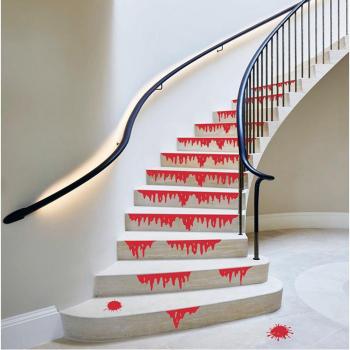 Decoración Sangrienta para Escaleras de 97X14 cm