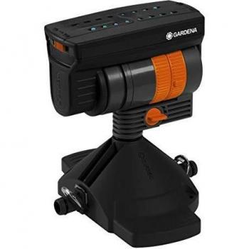 Aspersor Oscilante GARDENA OS 90 con Sistema Micro-Drip: Riego Eficiente para Superficies Rectangulares, Regulable en Altura