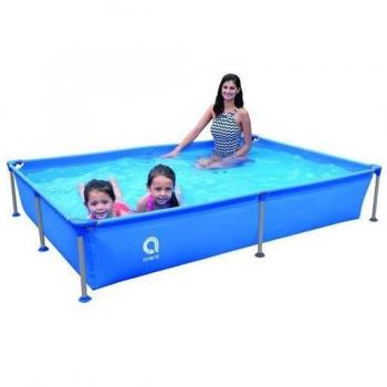 Piscina Rectangular Familiar Steel Frame Pools