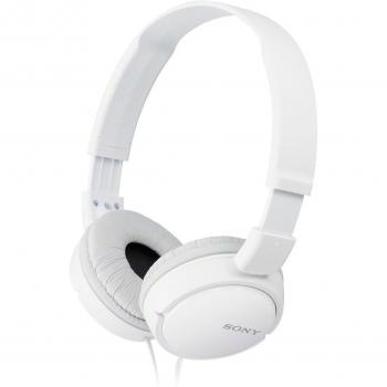 Sony MDR-ZX110 - Auriculares Supra-aurales con Cable, Diseño Plegable y Ligero, Color Blanco
