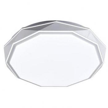 Plafón LED Redondo Odiel 120W con Control Remoto, 3CCT, 10200lm, IP20, Metal y Policarbonato Blanco