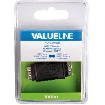 High-Speed HDMI Female-Female Adapter with Ethernet - Black