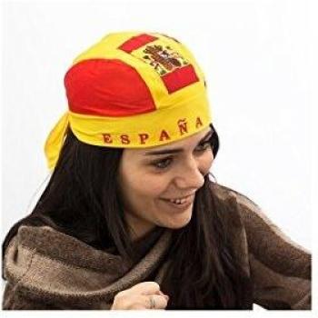 Genérico - Pañuelo gorro bandera de españa