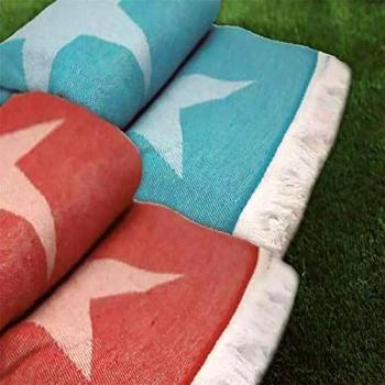 BigBuy Toalla de Playa Secaneta Multistar, 230 X 230 Cm, Materiales Varios, Multicolor