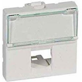 Legrand Keystone Mosaic Adapter 1 Port White 078604