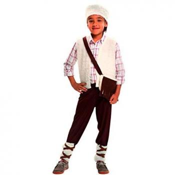 Disfraz Pastor Navidad My Other Me, Multicolor, Talla 3-4 años (MOM00454)