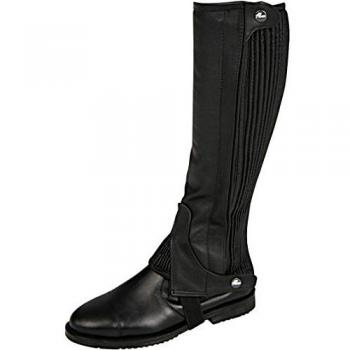 Horka Mini Chaps piel, negro, XS