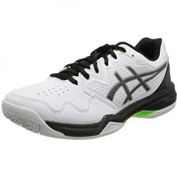 ASICS Gel-Dedicate 7 Clay, Zapatillas de Tenis Hombre, Color Blanco, 42.5 EU
