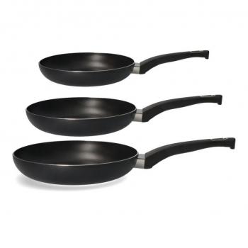 Set de 3 Sartenes Antiadherentes BASIC LINE Gourmet Kitchen