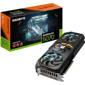 Tarjeta Gráfica Gigabyte GeForce RTX 5070 Gaming OC 12GB GDDR7, PCI-E 5.0, 192 bits, DLSS 4