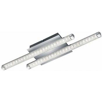 Lámpara de Techo LED Street 2 Luces Óptica Cristal Brillante
