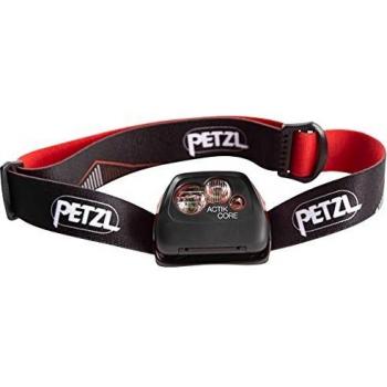 Petzl Actik Core Linterna Frontal, Unisex Adulto, Rojo, Talla Única