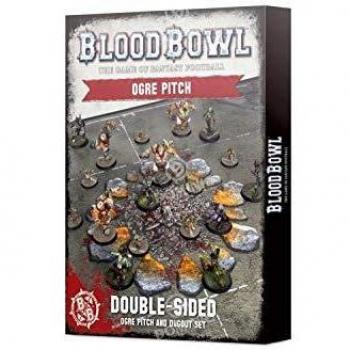 Campo y Bancos de Ogre para Blood Bowl