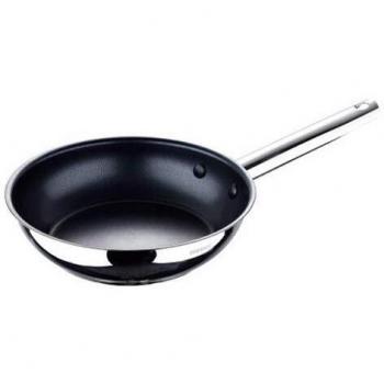 BERGNER Sarten 20 x 4,5 cm Gourmet en Acero Inoxidable Apta para induccion