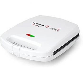 Orbegozo SW 7100 - Sandwichera, revestimiento antiadherente, capacidad para 4 sandwiches, 2 pilotos luminosos, 1500 W