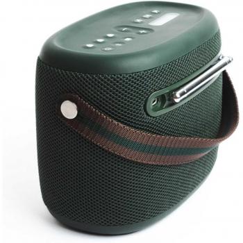 Altavoz Bluetooth Portátil Outdoor Pure Woodland con DAB+/FM, Impermeable IP67, Batería de 14h, Color Verde