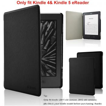 Kindle Case - ACdream Amazon Kindle 5 & Kindle 4 Protective Case - Ultra Slim PU Leather Cover Case for Amazon Kindle 4 / Kindle 5 With Magnet Closure