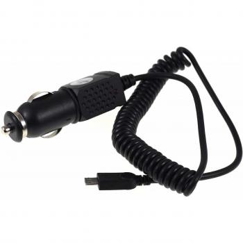 Cargador de Coche con Micro-USB 1A Color Negro para Samsung Galaxy S5 GT-I9600
