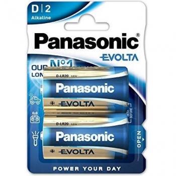 Batería Panasonic Evolta D de un solo uso Alcalino