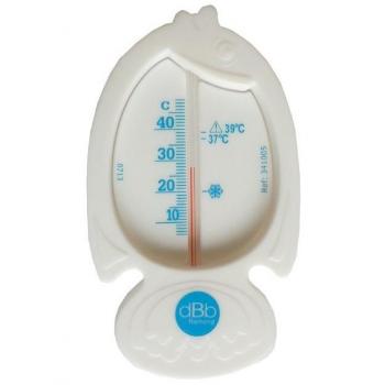 dBb Remond 341005 - Termómetro de baño, diseño de pez color blanco