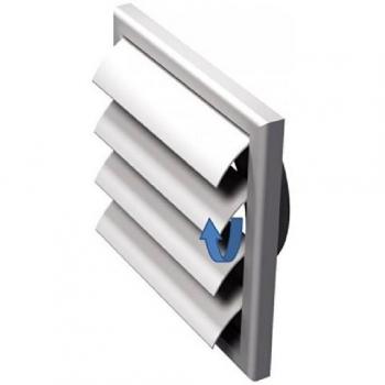 MKK 6T-BSQF-2NHY Rejilla de ventilación, Blanco, 57.0